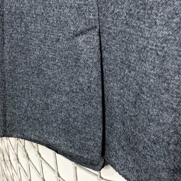 BANANA REPUBLIC Women's Heather Grey Wool-Blend Knit DB Blazer 2P - Picture 9 of 12